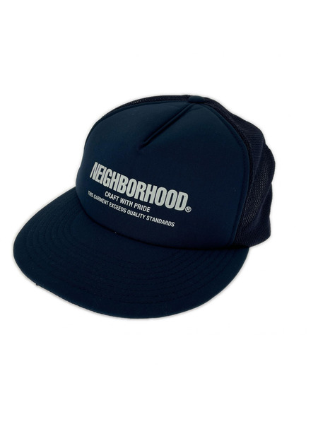 NEIGHBORHOOD キャップ メッシュキャップ 紺 251YGNH-HT06