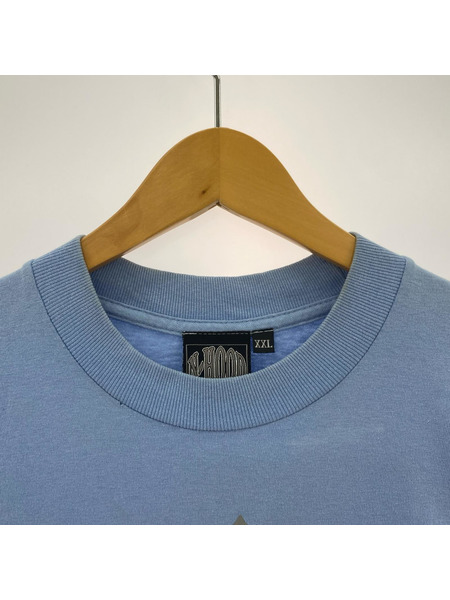 NEIGHBORHOOD N-HOOD CLOTHING プリントTee XXL サックス