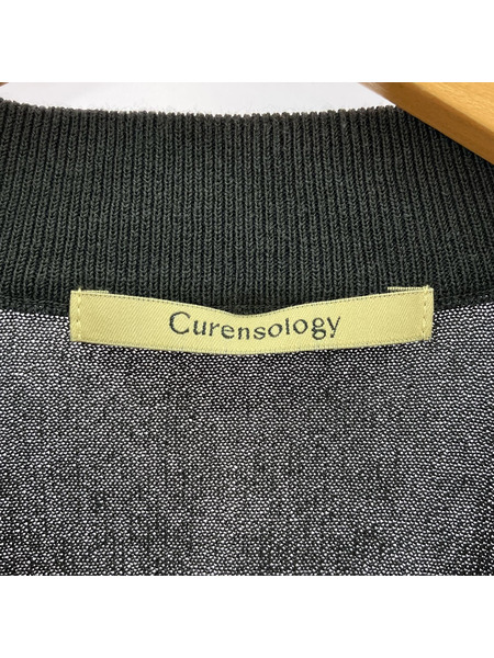 ニット・セーター Curensology ニットフレアトップス グレー
