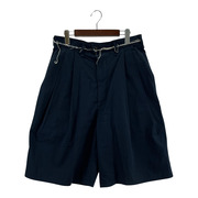 CAMIEL FORTGENS 長袖シャツ SUIT SHORTS 紺