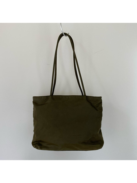 トートバッグ PRADA ナイロントート カーキ