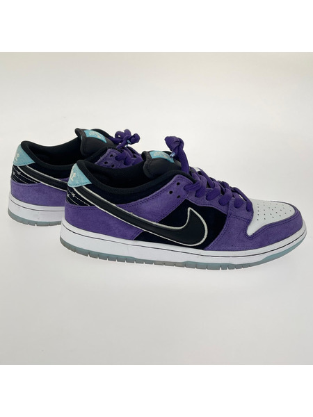 NIKE SB スニーカー Dunk Low Hayley Wilson ブラック×パープル(28㎝)