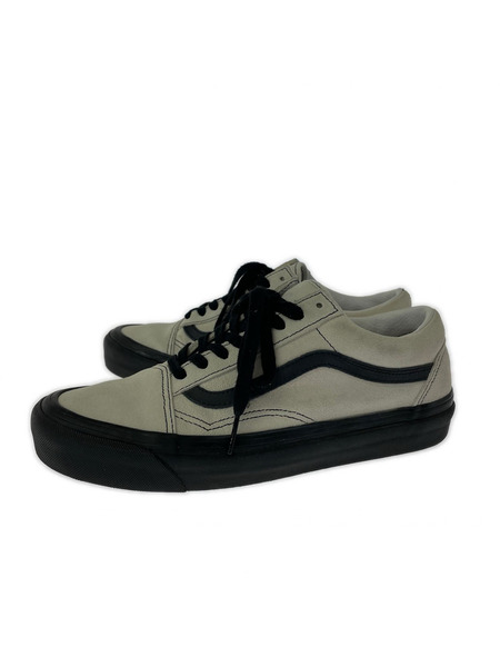 VANS スニーカー OLD SKOOL スエード 白系 (26.0cm)