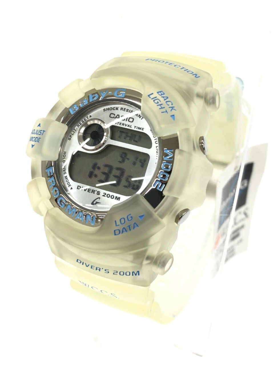 CASIO BABY-G BGW-100WC-2T FROGMAN WCCS CORAL REEF PROTECTION DEADSTOCK  VERYGOOD