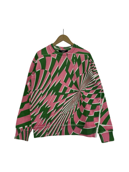 STELLA McCARTNEY スウェット・トレーナー ×ED CURTIS フロント総柄　スウェット　M[値下]