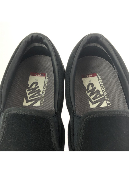 VANS スニーカー スリッポン 黒（26.0）