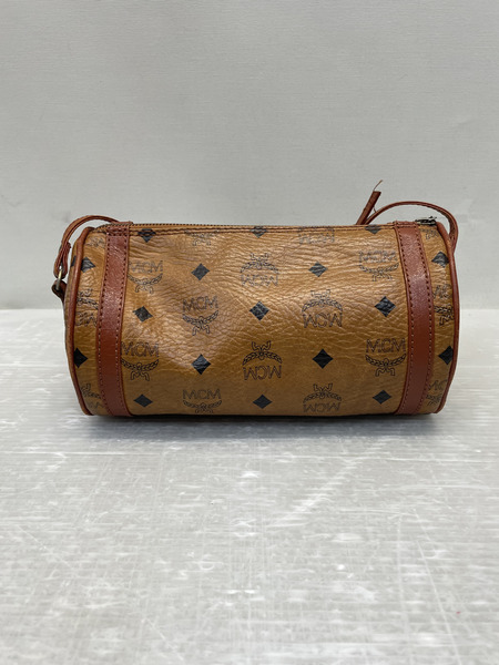 MCM ロゴグラム ヴィセトス ラウンドショルダーバッグ