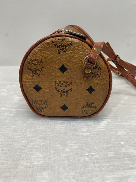 MCM ロゴグラム ヴィセトス ラウンドショルダーバッグ