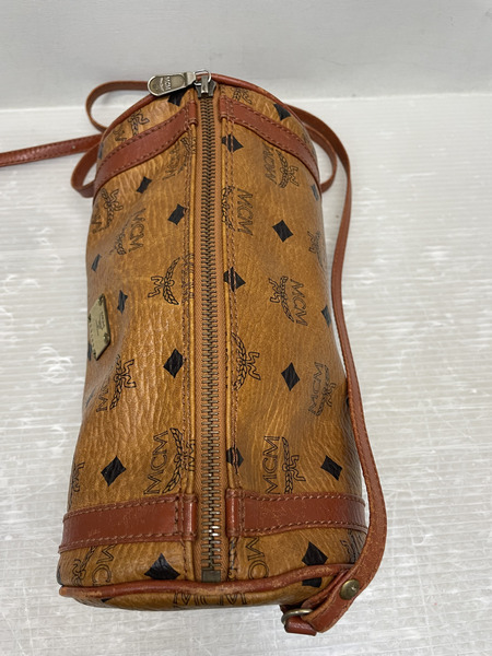 MCM ロゴグラム ヴィセトス ラウンドショルダーバッグ