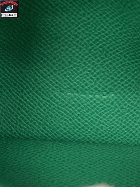 HERMES ベアンスフレ バイカラー 長財布 サイフ B 刻印 エルメス