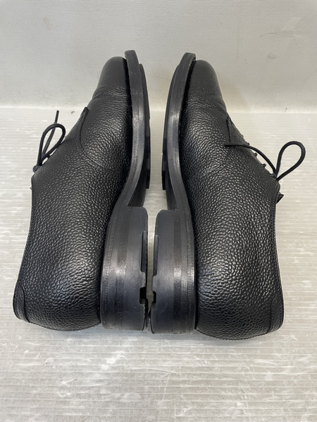 JALAN SRIWIJAYA グレインレザーキルティタンシューズ ７ ブラック