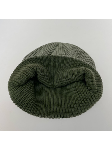 Supreme 26SS Old English Printed Beanie Olive