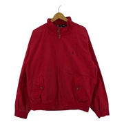 POLO RALPH LAUREN スウィングトップ ジップアップブルゾン LL RED