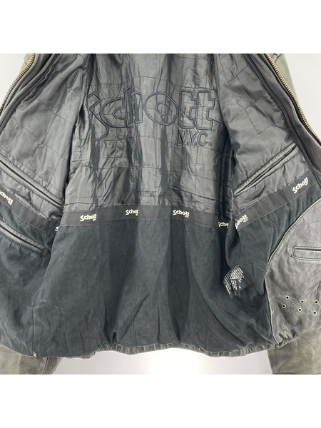 schott レザージャケット レザージャケット/S/ジップアップ