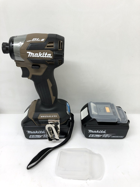 ★makita(マキタ) 18v充電式インパクトドライバ 限定色オーセンティックブラウン　フルセット　TD173DGXAB　※未使用品