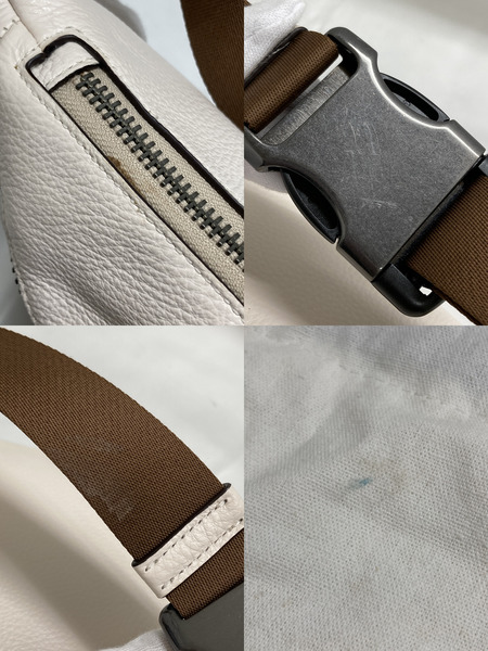 COACH ボディバッグ ワーレン ストライプ