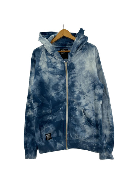 CHALLENGER TIE-DYE ZIP HOODIE (M)