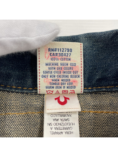 TRUE RELIGION デニムジャケット インディゴ M