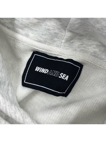 WIND AND SEA パーカー バック刺繍 TOKYO XL