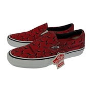 Suprem×Vans/Diamond Plate Slip-On/27cm /RED