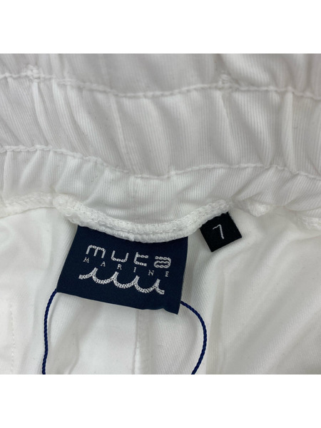 muta ショートパンツ 青ボーダー ラッシュショーツパンツ XL