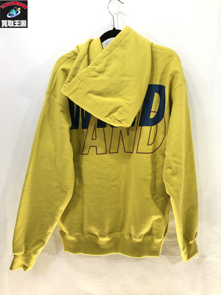 WIND AND SEA/21AW/WIND AND SEA HOODIE SWEAT/イエロー/黄/ウィンダンシー/メンズ/トップス/フーディスウェット