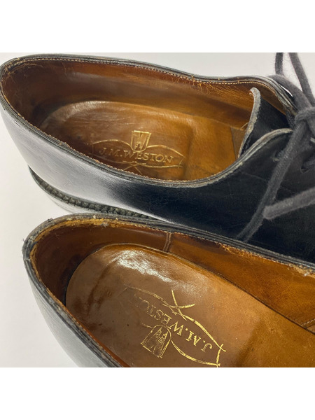 J.M. WESTON Uチップ レザーシューズ ブラック