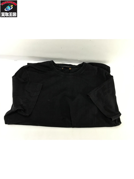 LV 20SS サークルロゴ 刺繍 黒 (XXL)