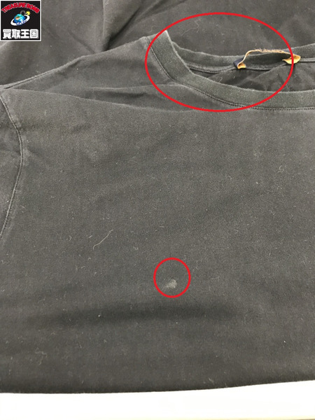 LV 20SS サークルロゴ 刺繍 黒 (XXL)