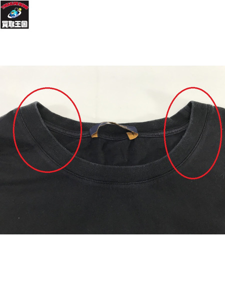 LV 20SS サークルロゴ 刺繍 黒 (XXL)