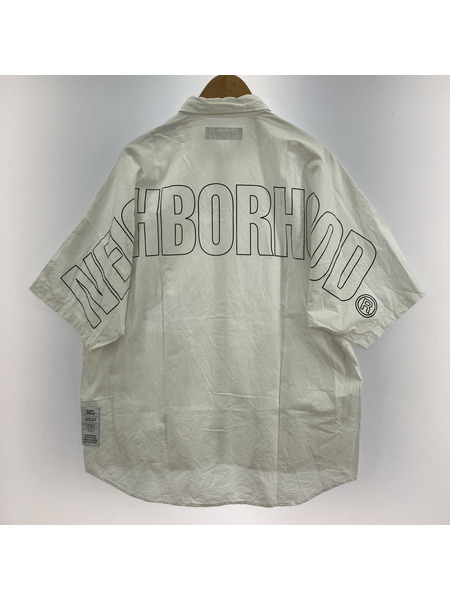 NEIGHBORHOOD BIG LOGO/C-SHIRT.SS WHITE