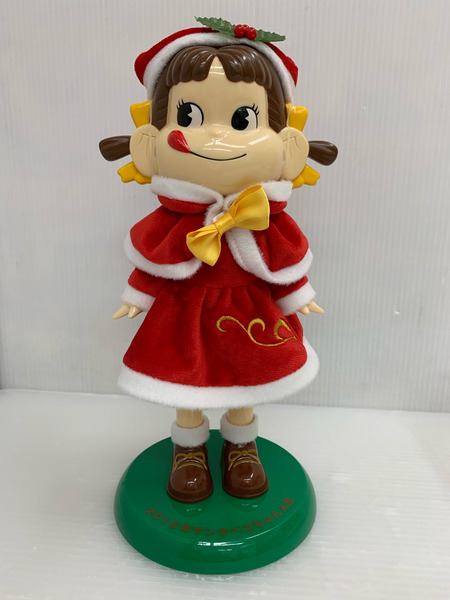  Peko&Poko  サンタペコちゃん人形 2016 不二家 ペコちゃん ポコちゃん ペコポコ ミルキー 人形[値下]