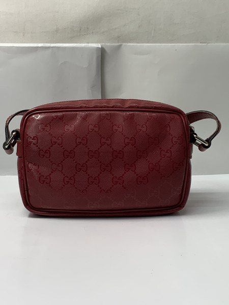 GUCCI GGインプリメ ショルダーバッグ RED 201447 グッチ GG柄 