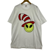 OLD・VINTAGE 半袖Tシャツ・カットソー 90s Alien smile Print Tee WHT