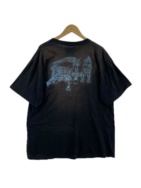 OLD・VINTAGE 半袖Tシャツ・カットソー 1989 DEATH Leprosy プリントS/Sカットソー 黒