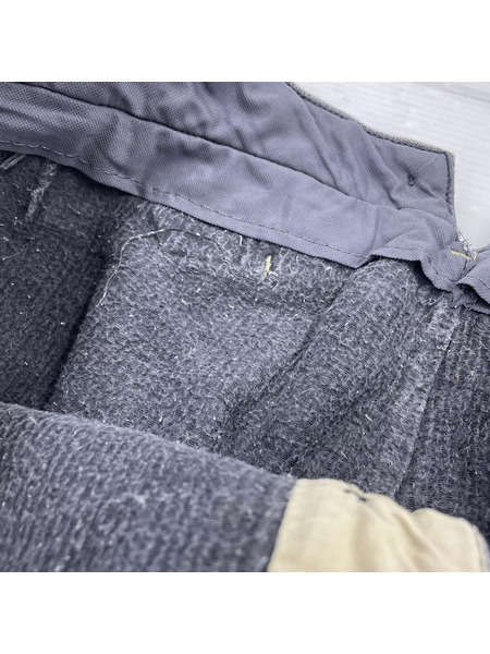 OLD・VINTAGE パンツ ユーロワークパンツ 針刺シ シンチバックモールスキンW38