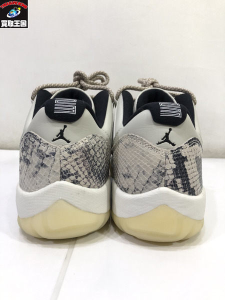 NIKE/AIR JORDAN 11 LOW SNAKESKIN/27.5cm/CD6846-002/ナイキ/エアジョーダン[値下]