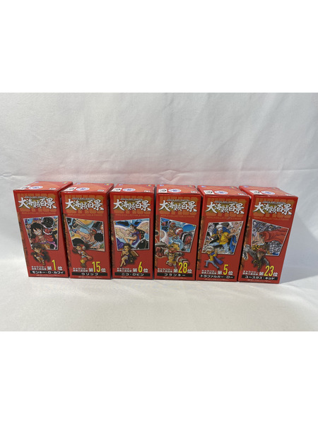 ミニフィギュア ワンピース ワーコレ 大海賊百景2 6種セット[値下]