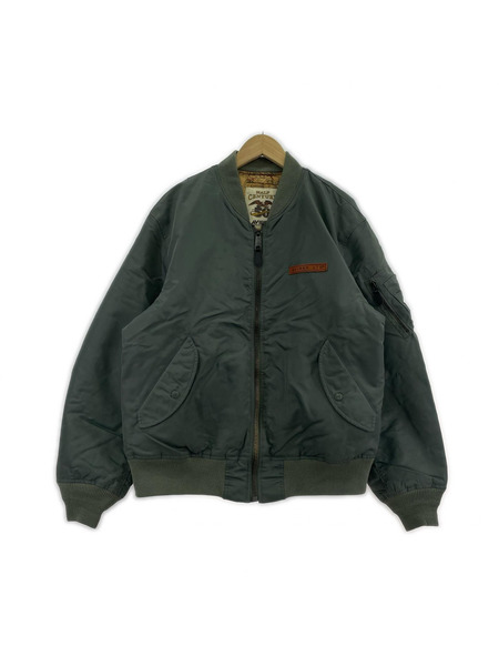 AVIREX フライトジャケット 50th 50周年記念 MA-1 カーキ 2XL 783-5