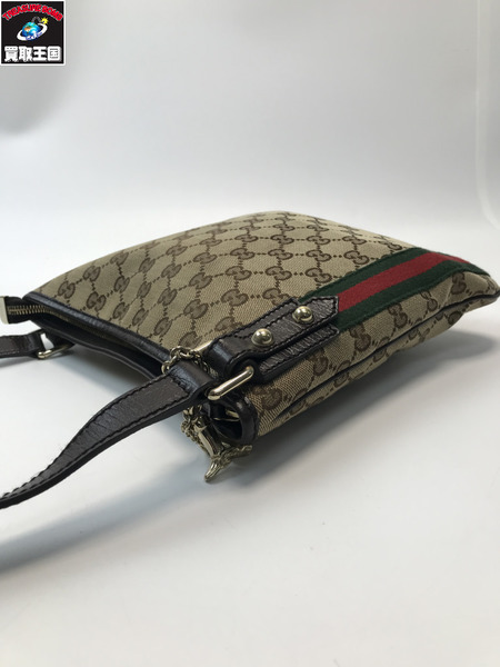 GUCCI グッチ 144388 GGキャンバス ショルダーバッグ ベージュ