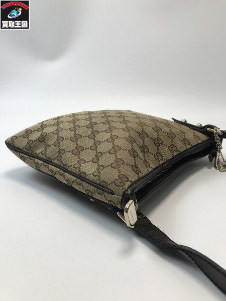 GUCCI グッチ 144388 GGキャンバス ショルダーバッグ ベージュ