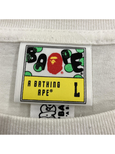 A BATHING APE ドラゴンボール S/STee 白