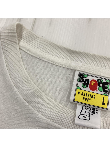 A BATHING APE ドラゴンボール S/STee 白