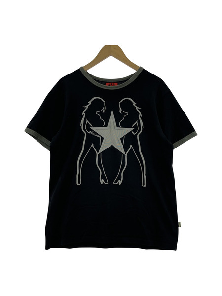 heaven by MARC JACOBS S/S スターメッシュT BLK S