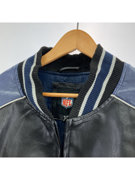 NFL DALLAS COWBOYS LEATHER STADIUM JACKET XXL