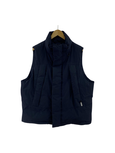 DAIWA PIER39 WINDSTOPPER FIELD DOWN VEST 紺 (M)