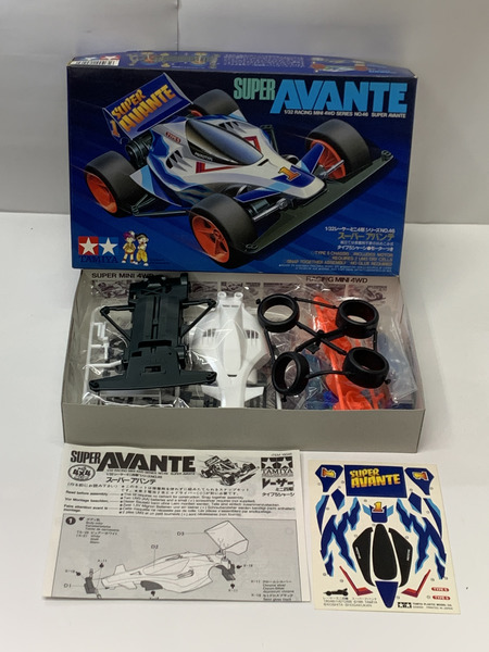 レーサーミニ四駆シリーズ No.46 1/32 スーパーアバンテ 未組立 SUPER AVANTE