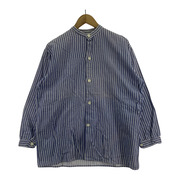 OLD・VINTAGE 長袖シャツ スリーピングシャツ/ストライプ/40