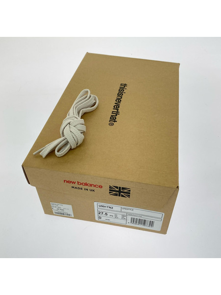 NEW BALANCE スニーカー thisisneverthat U991TN2 (27.5cm)