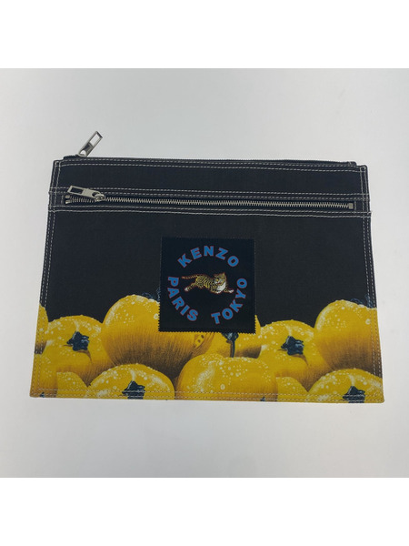 KENZO memento collection 4 トマト柄クラッチバッグ